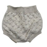 Wedoble Culotte Tinta Unita con Ricami per Neonato V2406331A BEIGE WEDOBLE 