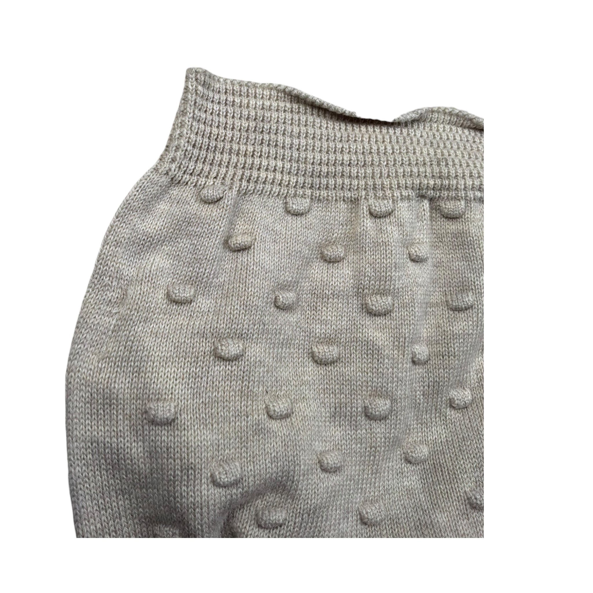 Wedoble Culotte Tinta Unita con Ricami per Neonato V2406331A BEIGE WEDOBLE 