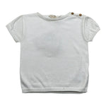 Wedoble T-Shirt Girocollo Tinta Unita per Neonato V2503302C PANNA WEDOBLE 