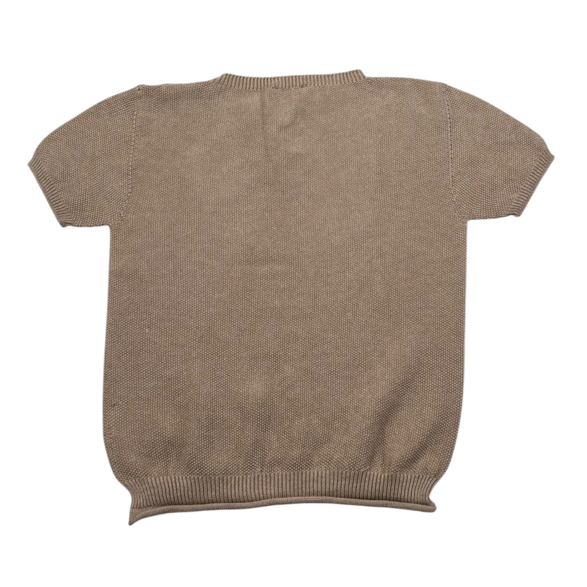 Wedoble T-Shirt Girocollo Tinta Unita per Neonato V2504302D BEIGE WEDOBLE 