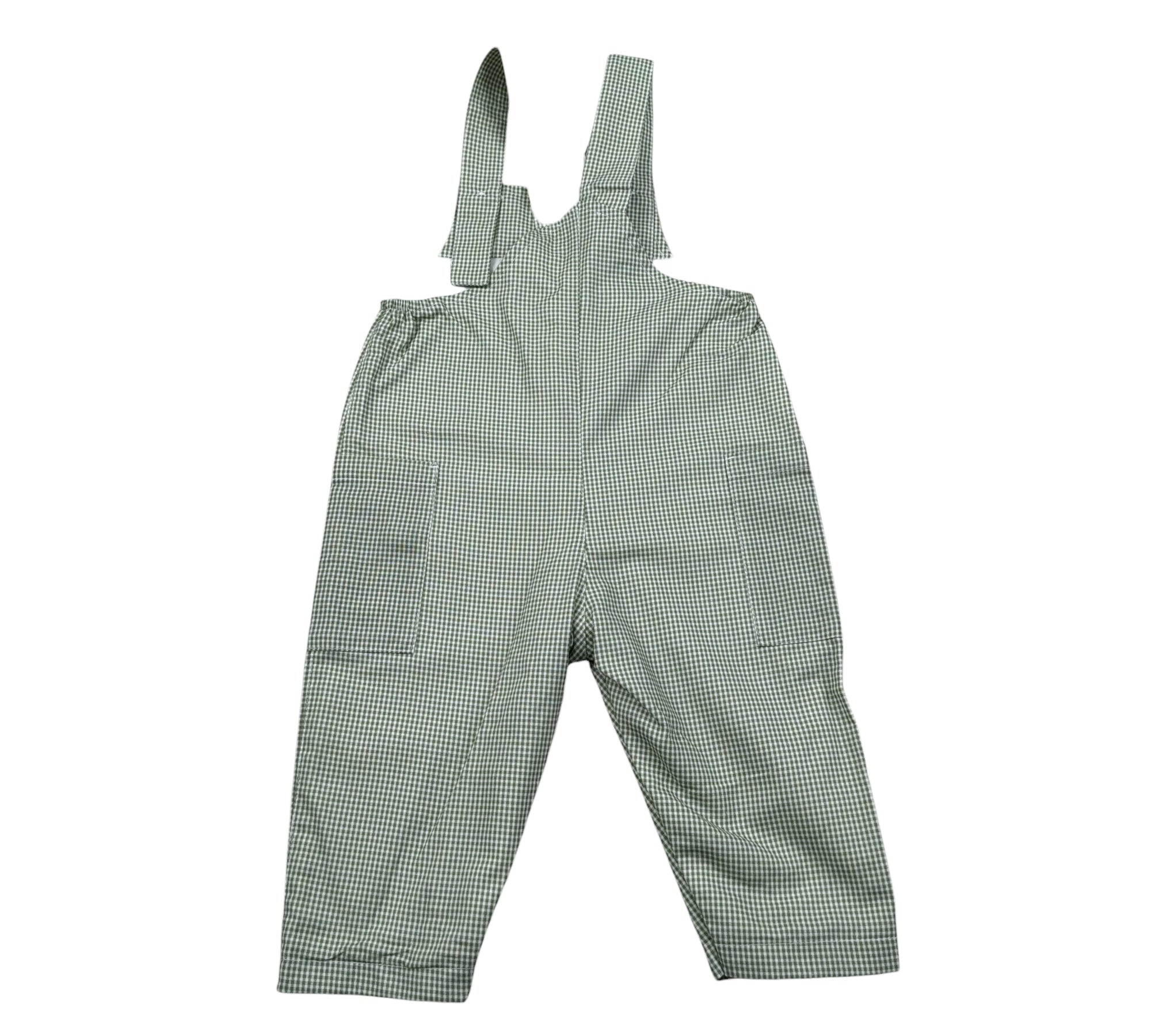 Wedoble Salopette Fantasia Quadretti per Neonato V2507910X VERDE WEDOBLE 