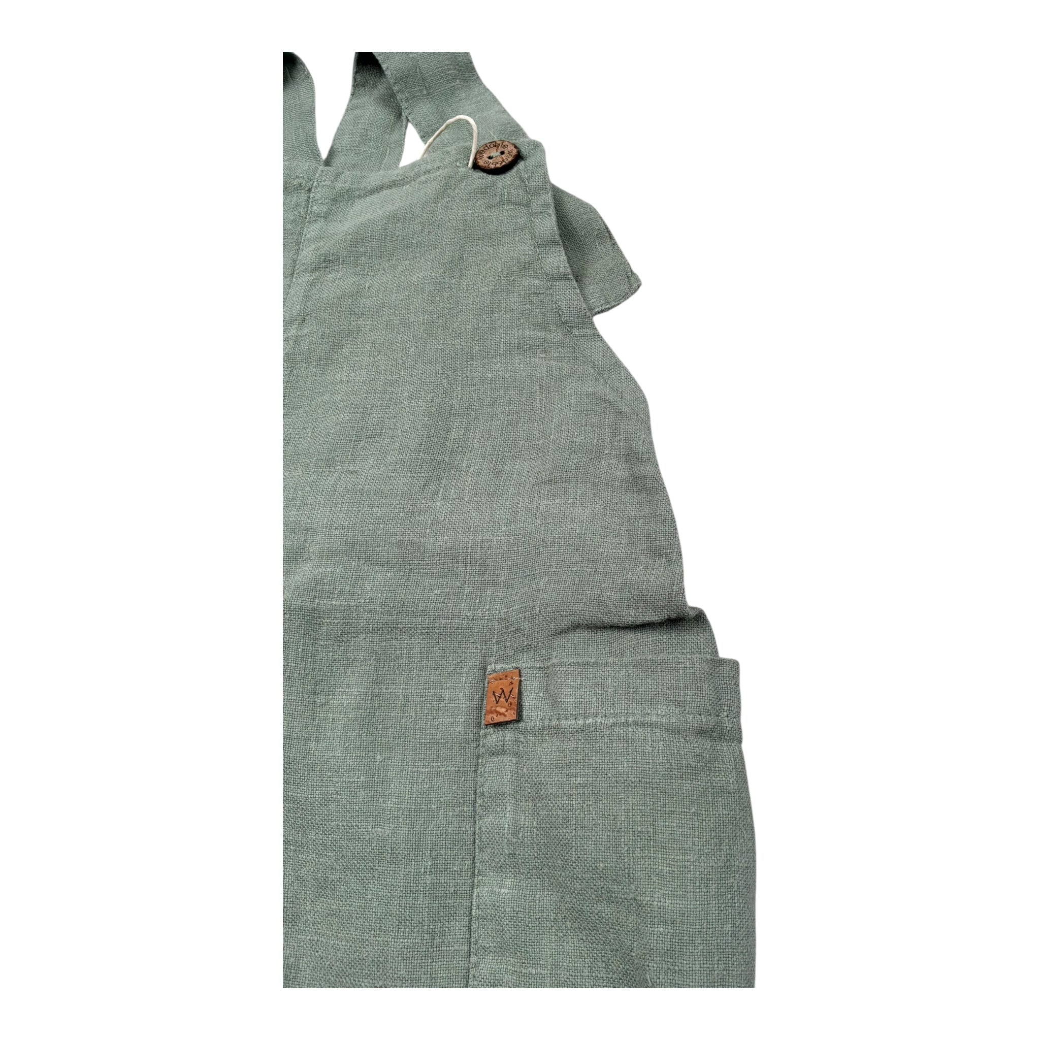 Wedoble Salopette Tinta Unita per Neonato V2508905T VERDE WEDOBLE 