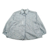 Xacus Camicia Manica Lunga Tinta Unita per Bambina 85570 BIANCO/AZZURRO XACUS 