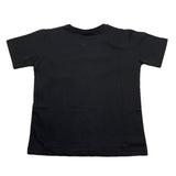 Yes London T-Shirt Girocollo Tinta Unita per Bambino JR2120 NERO YES LONDON 