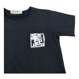 Yes London T-Shirt Girocollo Tinta Unita per Bambino JR2120 NERO YES LONDON 