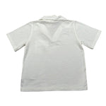 Zhoe & Tobiah Polo Mezza Manica Tinta Unita per Bambino BSE18MJ BIANCO ZHOE & TOBIAH 