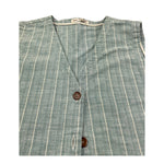 Zhoe & Tobiah Gilet Tinta Unita per Bambino HBE1 VERDE ACQUA ZHOE & TOBIAH 