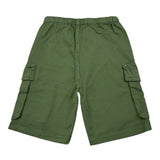 Zhoe & Tobiah Bermuda Tinta Unita con Elastico In Vita per Bambino J&P14MJ VERDE ZHOE & TOBIAH 