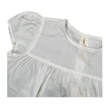 Zhoe & Tobiah Camicia Mezza Manica Tinta Unita per Neonata RTT11BN PANNA ZHOE & TOBIAH 