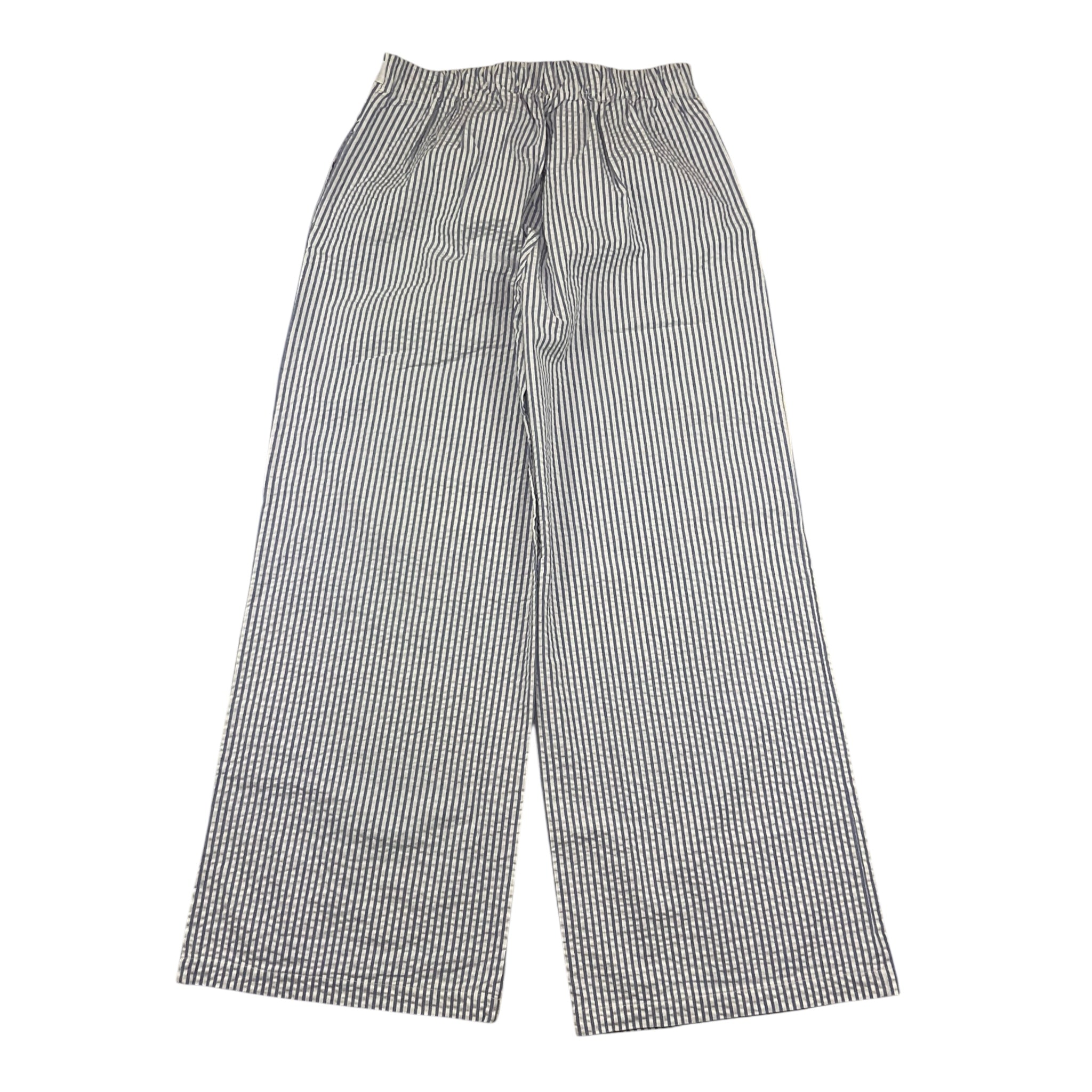 Zhoe & Tobiah Pantalone Modello Palazzo Fantasia A Righe per Bambina STS2F BIANCO/BLU ZHOE & TOBIAH 