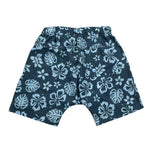 Zhoe & Tobiah Bermuda Tinta Unita con Stampe per Neonato WI2B BLU ZHOE & TOBIAH 