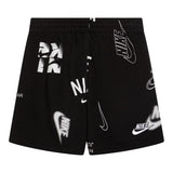 Nike Completo 2 Pezzi T-Shirt-Bermuda tinta unita Nero per Bambino 86M947 NERO NIKE 