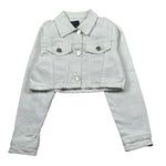 Hinnominate Giubbino tinta unita Modello Crop Bianco per Bambina 3635OY00086 BIANCO HINNOMINATE 