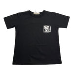 Yes London T-Shirt Girocollo Tinta Unita per Bambino JR2120 NERO YES LONDON 