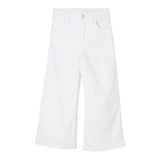 Twinset Pantalone Modello A Palazzo Tinta Unita per Bambina 251GJ2611XXX BIANCO TWINSET 