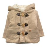 NINNAOH cardigan tinta unita con cappuccio Beige per Neonato I244239XP BEIGE NINNAOH 