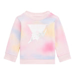 GUESS felpa chiusa girocollo stampa fantasia Rosa per Neonata K4YQ05KA6R3 ROSA GUESS 