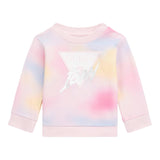 GUESS felpa chiusa girocollo stampa fantasia Rosa per Neonata K4YQ05KA6R3 ROSA GUESS 