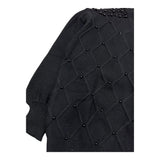 FUN & FUN maglia collo alto tinta unita con applicazioni Nero per Bambina FCJSW00070X NERO FUN & FUN 