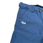 Daniele Alessandrini Bermuda tinta unita con Girovita Regolabile Blu per Neonato 1296P0834X BLU DANIELE ALESSANDRINI 