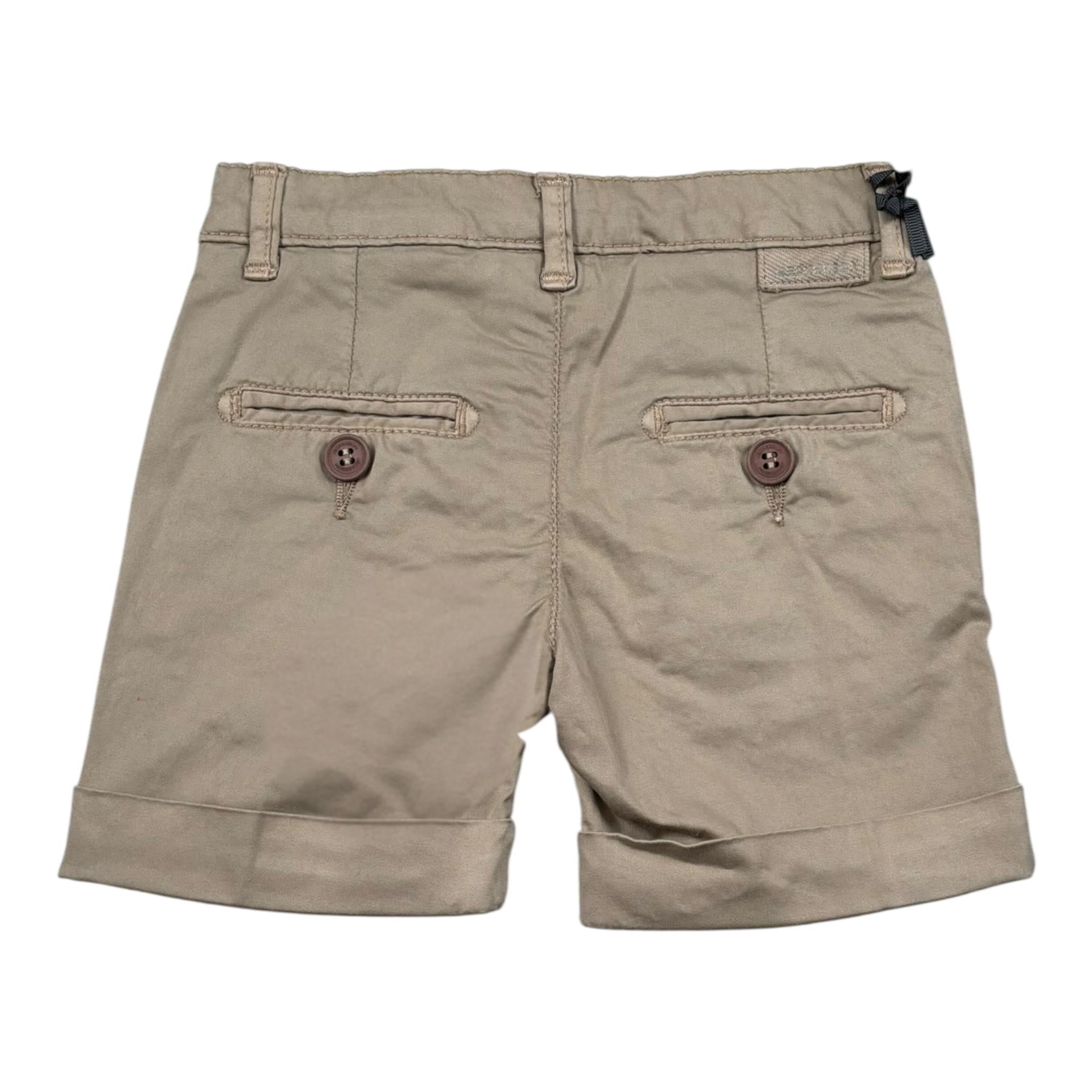 Jeckerson Bermuda Tinta Unita con Girovita Regolabile per Neonato JN4111 BEIGE JECKERSON 