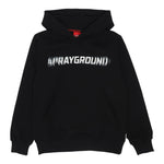 SPRAYGROUND felpa chiusa con cappuccio tinta unita con logo Nero per Bambino SPY1161BLK NERO SPRAYGROUND 