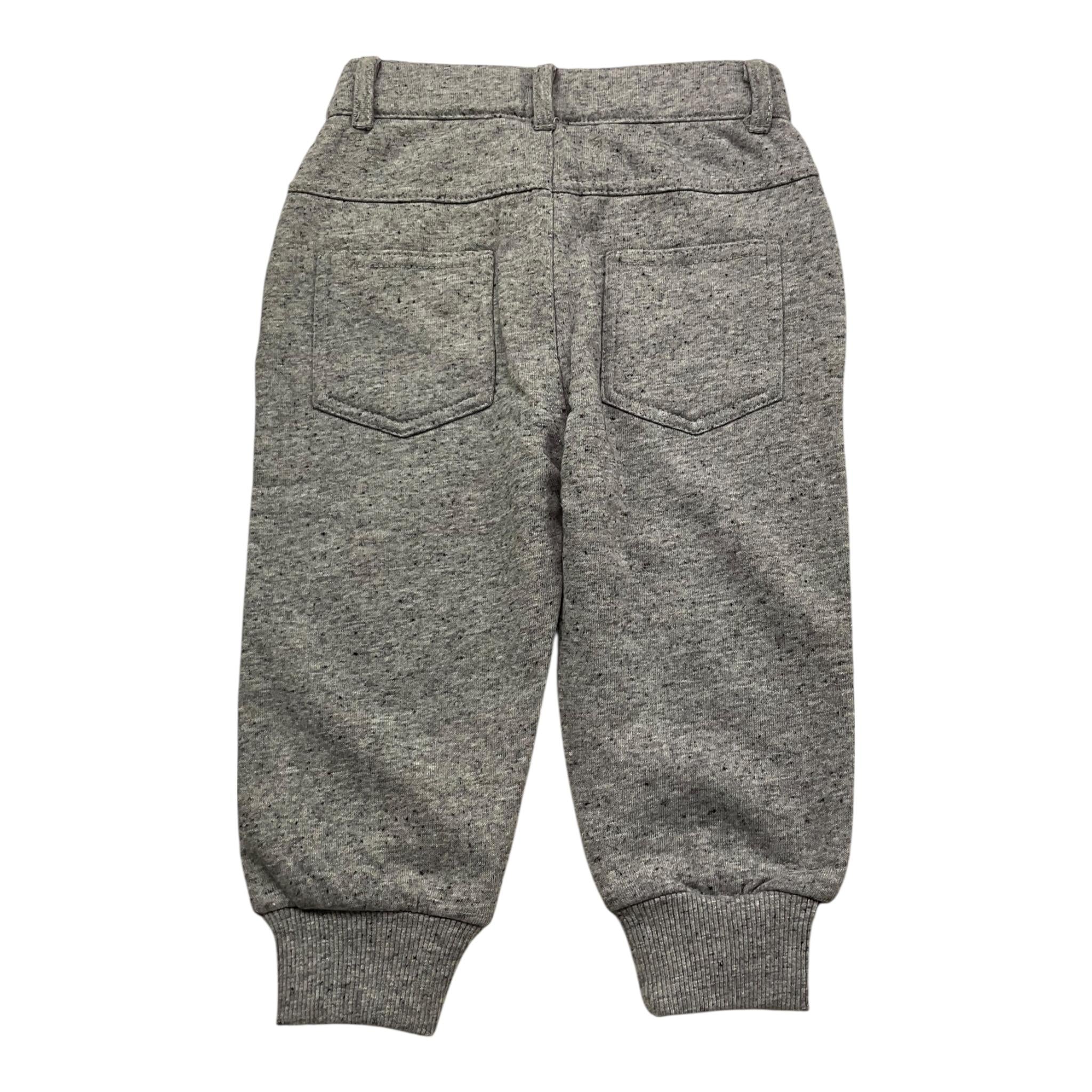 DANIELE ALESSANDRINI pantalone tinta unita con elastico in vita Grigio per Neonato PAN0147 GRIGIO DANIELE ALESSANDRINI 