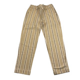 Please Einfarbige Hose mit beigem Streifenmuster für Jungen