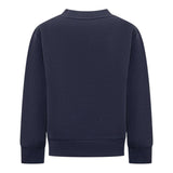 RALPH LAUREN felpa chiusa girocollo tinta unita con logo Blu per Bambino 323772102002 BLU RALPH LAUREN 