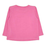 Liu Jo Shirt Tinta Unita Girocollo con Brillantini per Neonata KF4029X ROSA LIU JO 