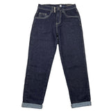 SARABANDA jeans tinta unita con girovita regolabile Blu per Bambino A043 BLU SARABANDA 