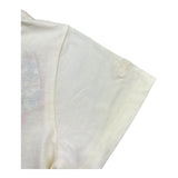 Saint Barth T-Shirt Girocollo Tinta Unita con Stampa per Bambina MINNIE PANNA SAINT BARTH 
