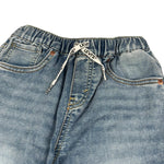 Levi'S Jeans Tinta Unita con Elastico In Vita per Bambino 8EM697 AZZURRO LEVI'S 