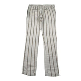 Over-D Pantalone Tinta Unita con Fantasia A Righe per Bambino OK763AB BEIGE OVER-D 