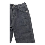 CESARE PACIOTTI jeans tinta unita con girovita regolabile Nero per Neonato PTP2331B NERO CESARE PACIOTTI 