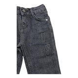 CESARE PACIOTTI jeans tinta unita con girovita regolabile Nero per Neonato PTP2331B NERO CESARE PACIOTTI 