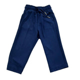 Cesare Paciotti Pantalone Tinta Unita con Elastico In Vita per Neonato PFP5151BNXX BLU CESARE PACIOTTI 