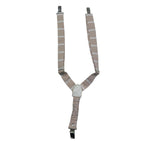 Le Bebe' Bretelle Tinta Unita con Fantasia per Neonato LBB5396 BISCOTTO LE BEBE' 