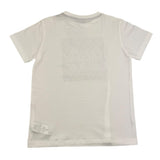 Missoni Rundhals-T-Shirt einfarbig mit Print weiß für Jungen