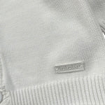 Lalalu' Cardigan Tinta Unita con Logo per Neonata MGL1P BIANCO LALALU' 