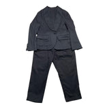 Sp1 Komplett 2-teilige Jacke-Hose Einfarbig Schwarz Für Jungen