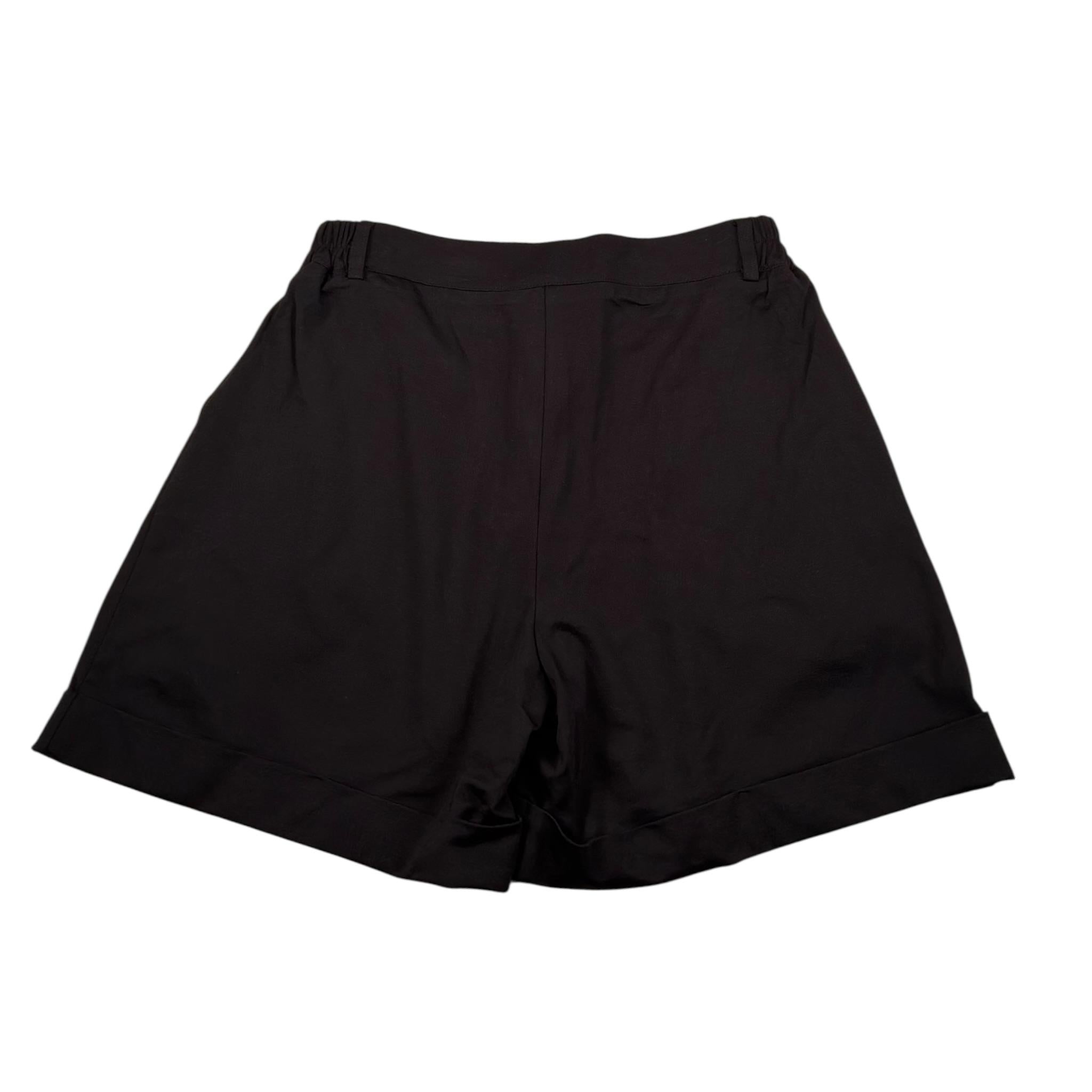 Manila Grace Short Tinta Unita con Elastico In Vita per Bambina 151PMJS25 NERO MANILA GRACE 