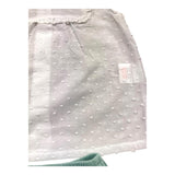 Babidu 2-teiliges Set Shirt-Hose Weiß/Grün für Baby Mädchen