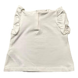 Liu Jo Rundhals T-Shirt Einfarbig mit Kontrastdruck Weiß Für Baby Mädchen