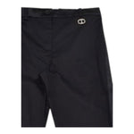Twinset Pantalone Tinta Unita con Logo per Bambina 231GJ2012 NERO TWINSET 