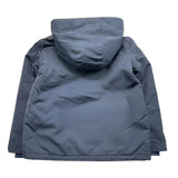 TRUSSARDI giubbino tinta unita con zip e cappuccio Blu per Bambino TBA25094GB BLU TRUSSARDI 