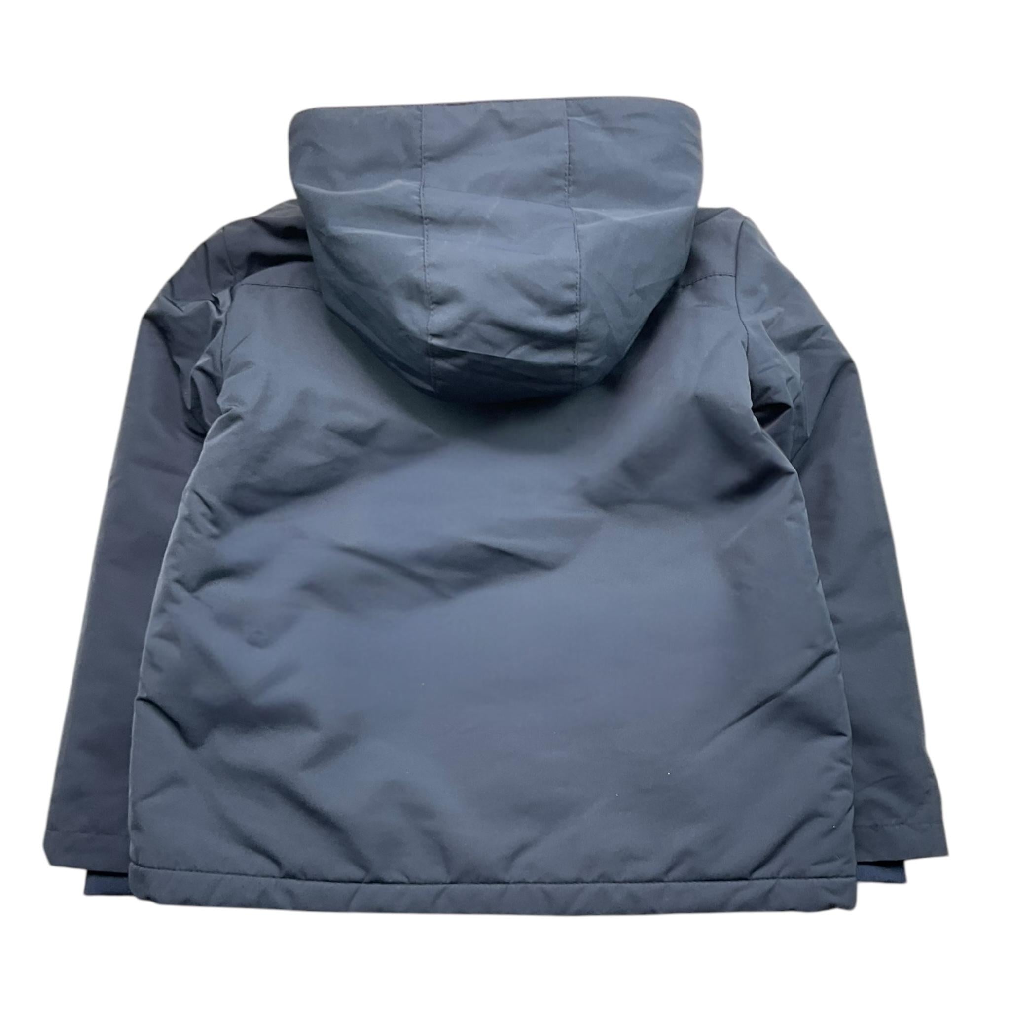 TRUSSARDI giubbino tinta unita con zip e cappuccio Blu per Bambino TBA25094GB BLU TRUSSARDI 