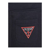 Guess Bermuda Tinta Unita con Logo per Bambino N93Q18KAUG0X BLU GUESS 