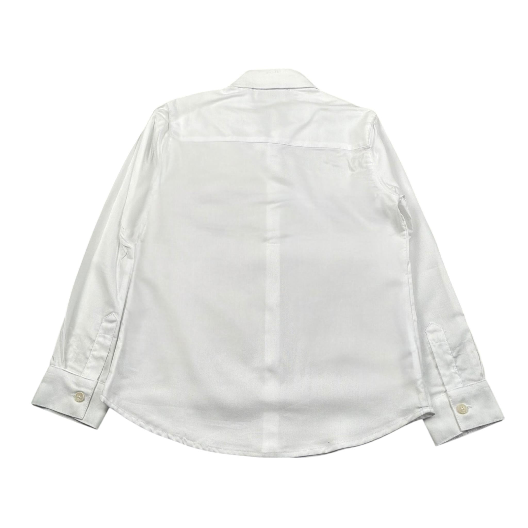 Please Camicia Tinta Unita per Bambino CL17270B73 BIANCO PLEASE 