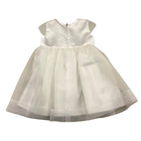 MINIMI abit mezza manica tinta unita con fiocco Bianco per Neonata 919 BIANCO MINIMI 